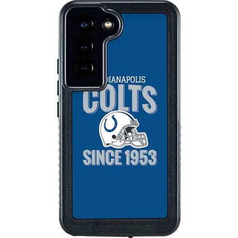 NFL Indianapolis Colts Helmet Galaxy S23 Waterproof Case