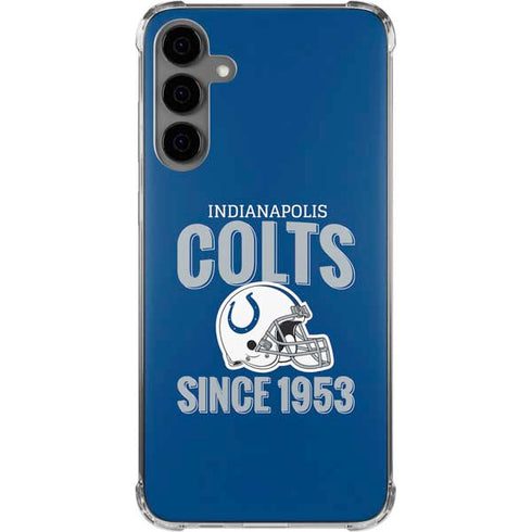 NFL Indianapolis Colts Helmet Galaxy S24 Plus Clear Case