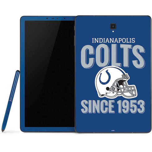 NFL Indianapolis Colts Helmet Samsung Galaxy Tab Skin