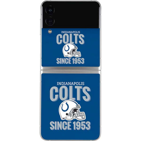 NFL Indianapolis Colts Helmet Galaxy Z Flip4 5G Skin