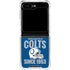 NFL Indianapolis Colts Helmet Galaxy Z Flip5 5G Clear Case