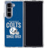 NFL Indianapolis Colts Helmet Galaxy Z Fold5 5G Clear Case