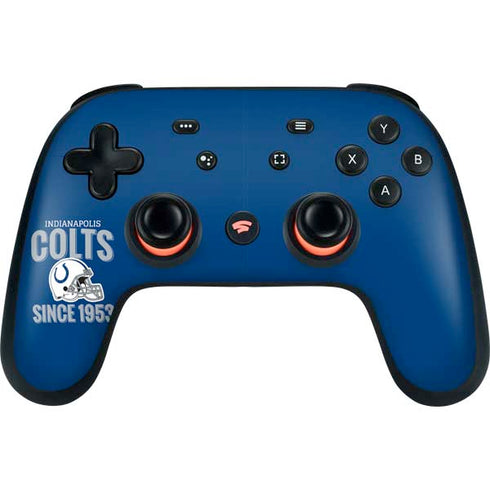 NFL Indianapolis Colts Helmet Google Stadia Controller Skin