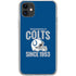 NFL Indianapolis Colts Helmet iPhone 11 Clear Case