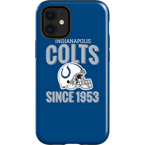 NFL Indianapolis Colts Helmet iPhone 12 Mini Impact Case
