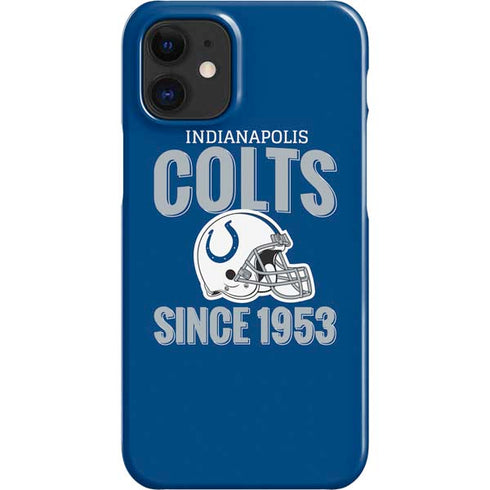NFL Indianapolis Colts Helmet iPhone 12 Mini Lite Case