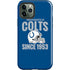 NFL Indianapolis Colts Helmet iPhone 12 Pro Impact Case