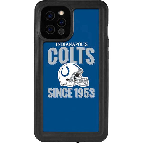 NFL Indianapolis Colts Helmet iPhone 12 Pro Max Waterproof Case