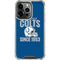NFL Indianapolis Colts Helmet iPhone 13 Pro Clear Case