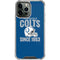 NFL Indianapolis Colts Helmet iPhone 13 Pro Max Clear Case