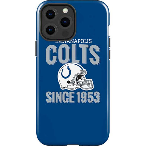 NFL Indianapolis Colts Helmet iPhone 13 Pro Max Impact Case