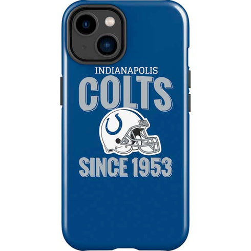 NFL Indianapolis Colts Helmet iPhone 15 Plus Impact Case