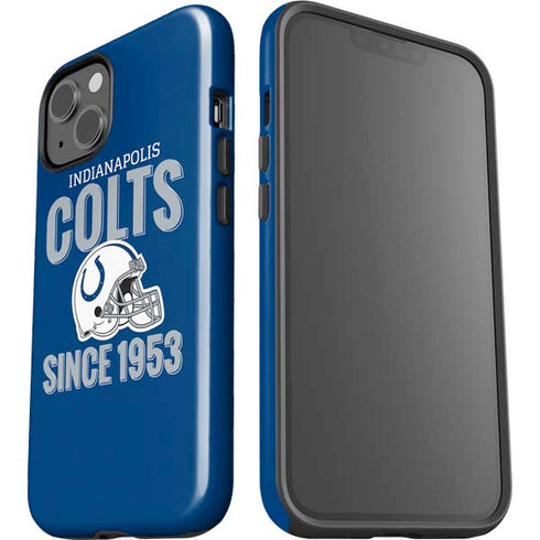 NFL Indianapolis Colts Helmet iPhone 15 Plus Impact Case