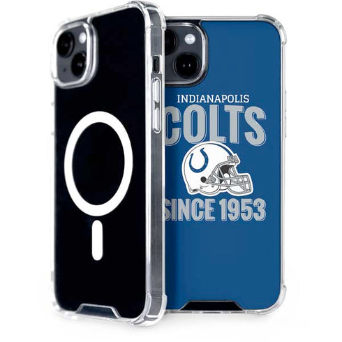 NFL Indianapolis Colts Helmet iPhone 15 MagSafe Case