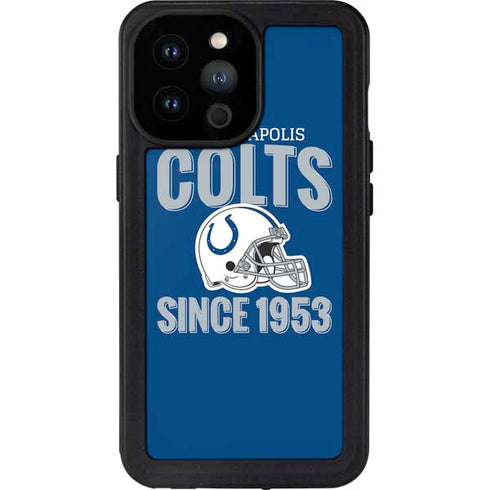 NFL Indianapolis Colts Helmet iPhone 14 Pro Max Waterproof Case