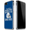 NFL Indianapolis Colts Helmet iPhone SE (2nd & 3rd Gen) Clear Case