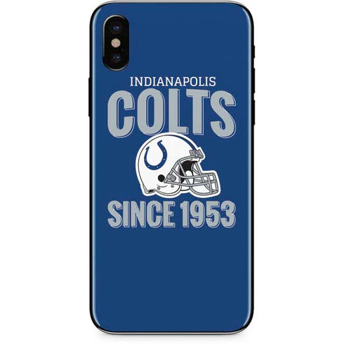NFL Indianapolis Colts Helmet iPhone XS Skin