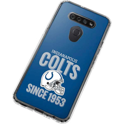 NFL Indianapolis Colts Helmet LG K51/Q51 Clear Case