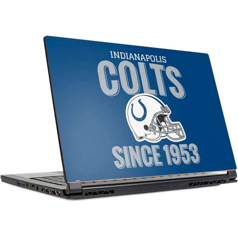 NFL Indianapolis Colts Helmet MSI GS65 Stealth Laptop Skin