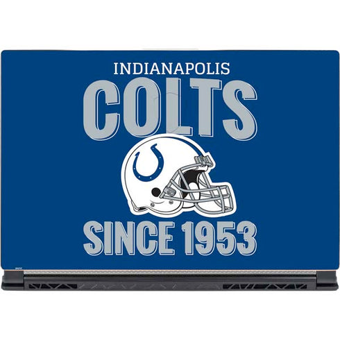NFL Indianapolis Colts Helmet MSI GS65 Stealth Laptop Skin