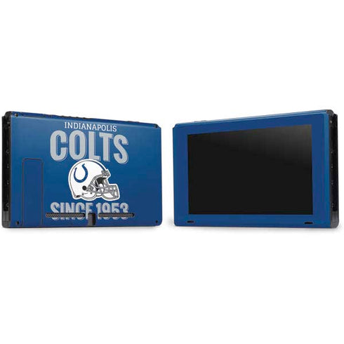 NFL Indianapolis Colts Helmet Nintendo Switch Bundle Skin
