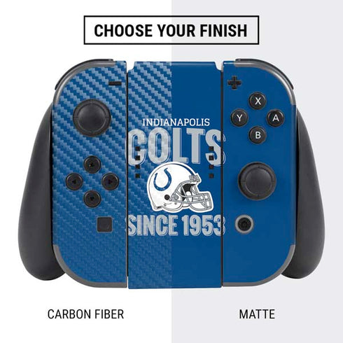 NFL Indianapolis Colts Helmet Nintendo Switch Bundle Skin