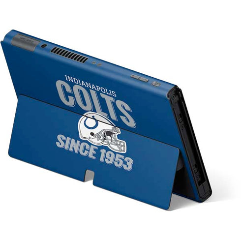 NFL Indianapolis Colts Helmet Nintendo Switch OLED (2021) Skin