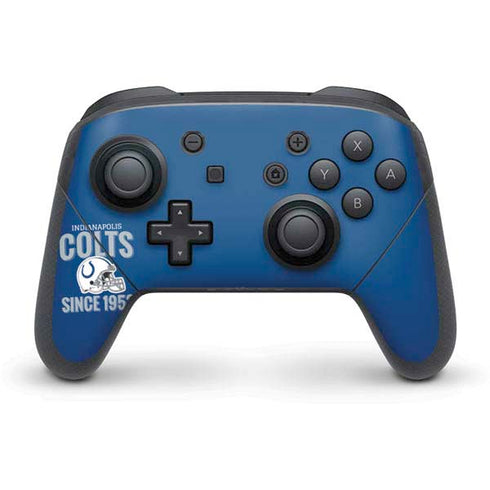 NFL Indianapolis Colts Helmet Nintendo Switch Pro Controller Skin