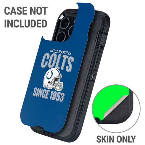 NFL Indianapolis Colts Helmet Otterbox Defender iPhone Skin