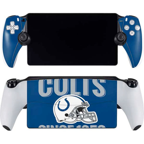 NFL Indianapolis Colts Helmet PlayStation Portal Remote Player Skin