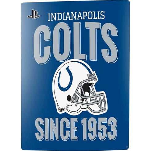 NFL Indianapolis Colts Helmet PS5 Digital Edition Console Skin