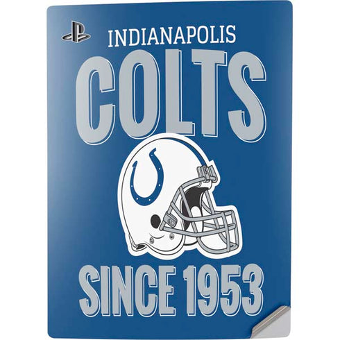 NFL Indianapolis Colts Helmet PS5 Digital Edition Console Skin
