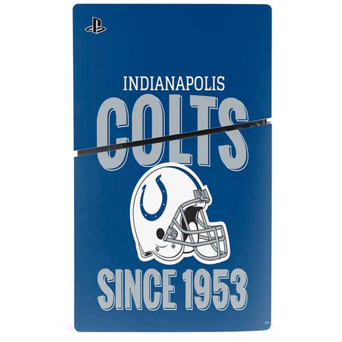 NFL Indianapolis Colts Helmet PS5 Slim Disk Console Skin