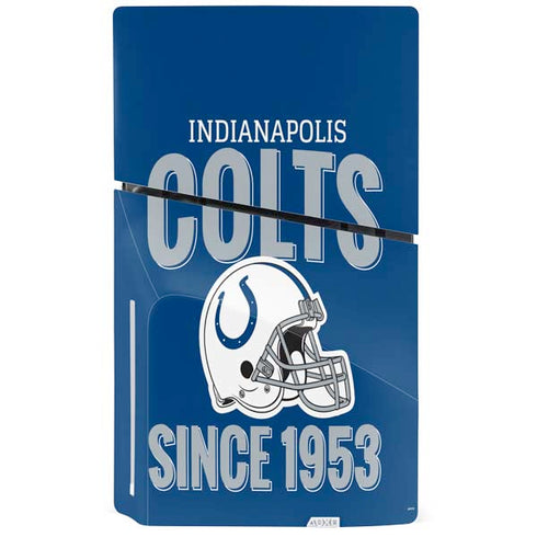 NFL Indianapolis Colts Helmet PS5 Slim Disk Console Skin