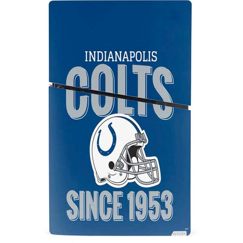 NFL Indianapolis Colts Helmet PS5 Slim Digital Edition Console Skin