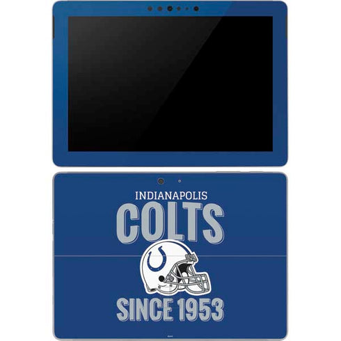 NFL Indianapolis Colts Helmet Surface Go Skin