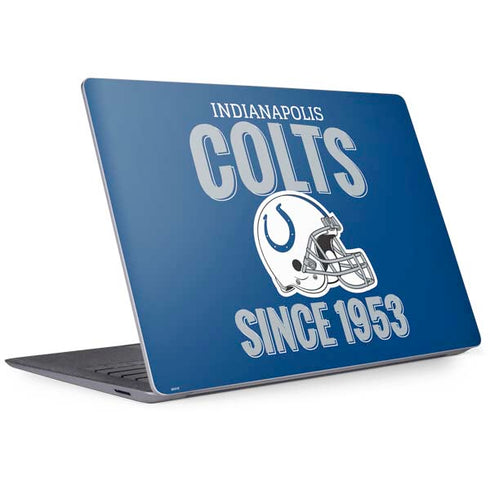 NFL Indianapolis Colts Helmet Surface Laptop 3 13.5in Skin
