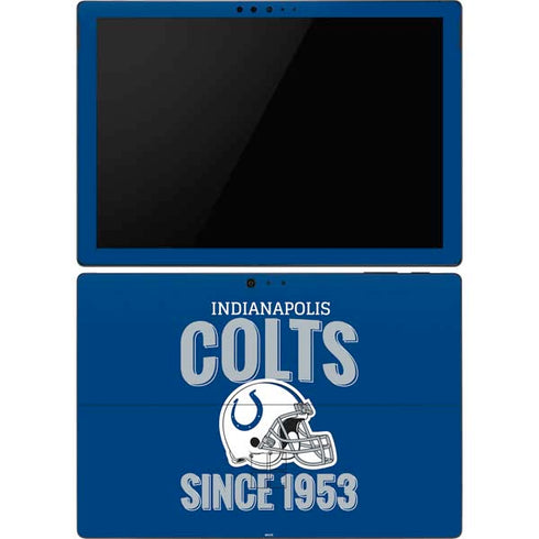 NFL Indianapolis Colts Helmet Surface Pro 6 Skin
