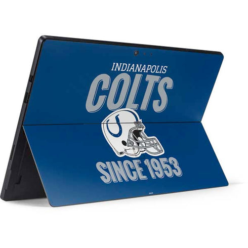 NFL Indianapolis Colts Helmet Surface Pro 6 Skin