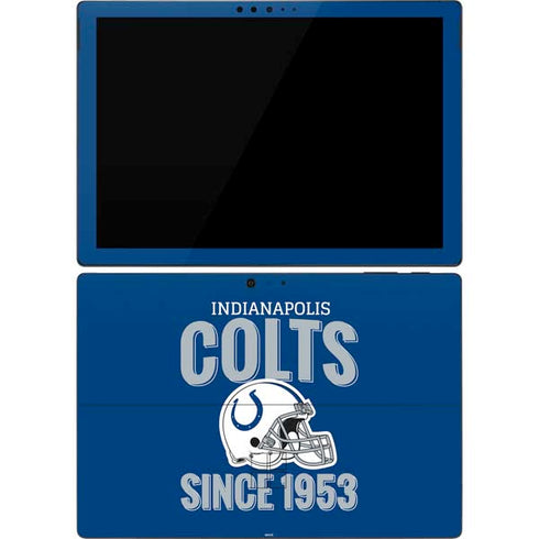 NFL Indianapolis Colts Helmet Surface Pro 7 Skin