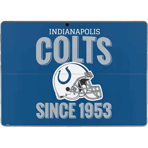 NFL Indianapolis Colts Helmet Surface Pro 8 Skin