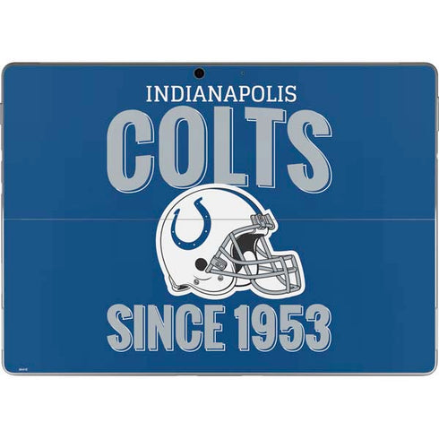 NFL Indianapolis Colts Helmet Surface Pro 9 Skin