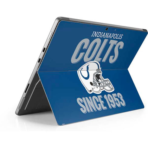 NFL Indianapolis Colts Helmet Surface Pro 9 Skin