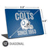 NFL Indianapolis Colts Helmet Universal Laptop 12in (9.8 x 6.8in) Skin