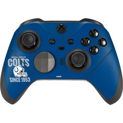 NFL Indianapolis Colts Helmet Xbox Elite Wireless Controller Series 2 Skin