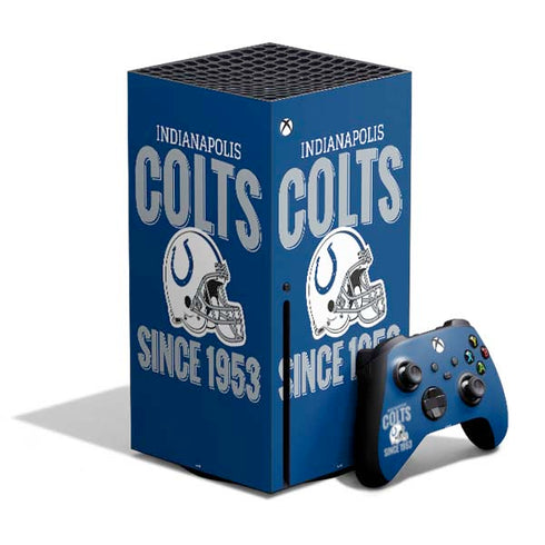 NFL Indianapolis Colts Helmet Xbox Series X Bundle Skin