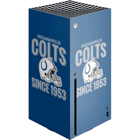 NFL Indianapolis Colts Helmet Xbox Series X Console Skin