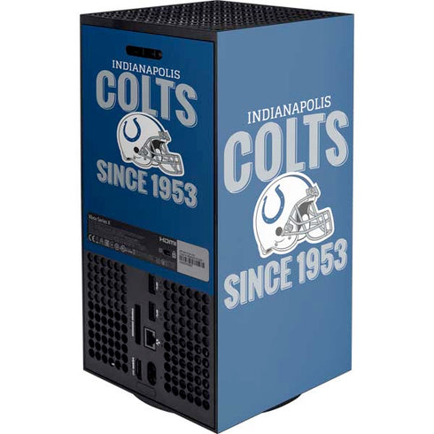 NFL Indianapolis Colts Helmet Xbox Series X Console Skin