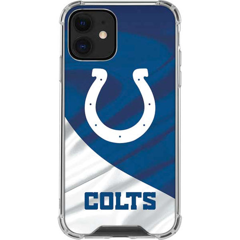 NFL Indianapolis Colts iPhone 12 Mini Clear Case