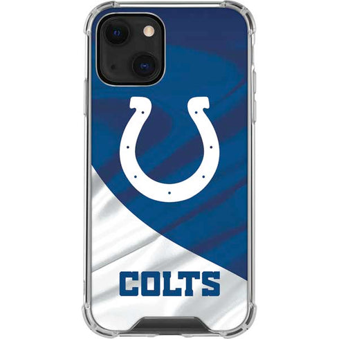 NFL Indianapolis Colts iPhone 14 Plus Clear Case